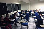 Alunos no Curso de Ciências Contábeis assistem Palestra com o tema Liderança