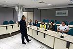 Alunos do Curso de Ciência Contábeis fazem visita ao CRC/SC