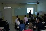 Palestra com Gerente de Marketing e com o Treinador da categoria sub-15 do Figueirense Futebol Clube