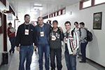 Aluno e Professores do IES no SOLISC - VIII Congresso Catarinense de Software Livre