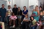 Visita beneficente no Lar dos Velhinhos de Zulma - Curso de Administração